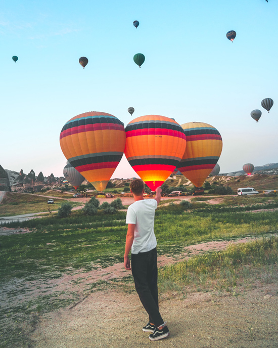 Hot Air Balloon Launches