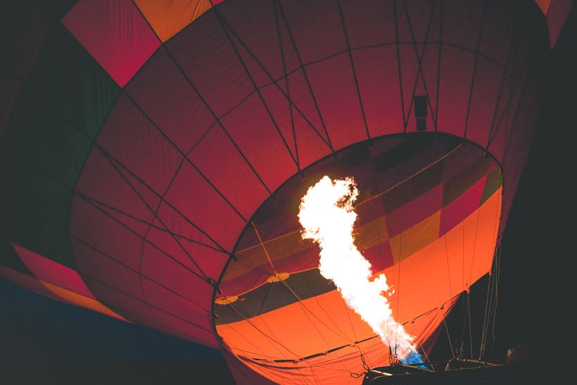 balloon take off