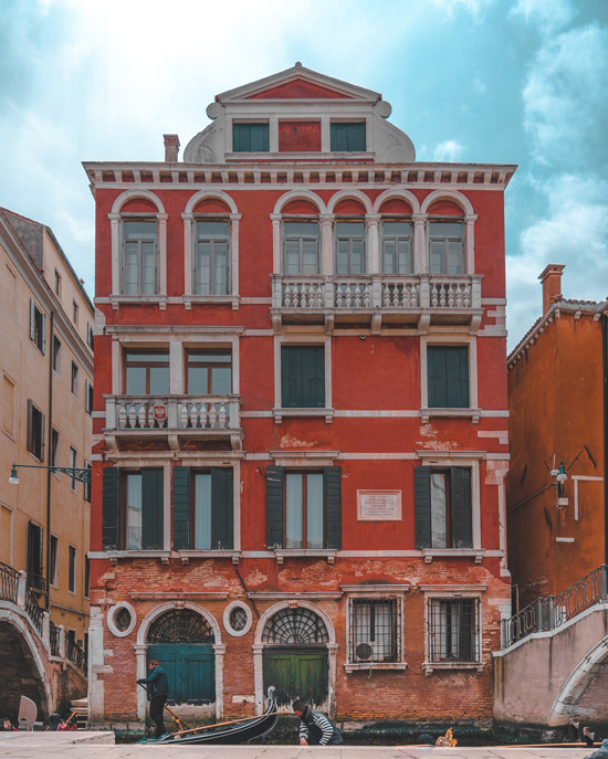 House where lived Daniele Manin in Venice