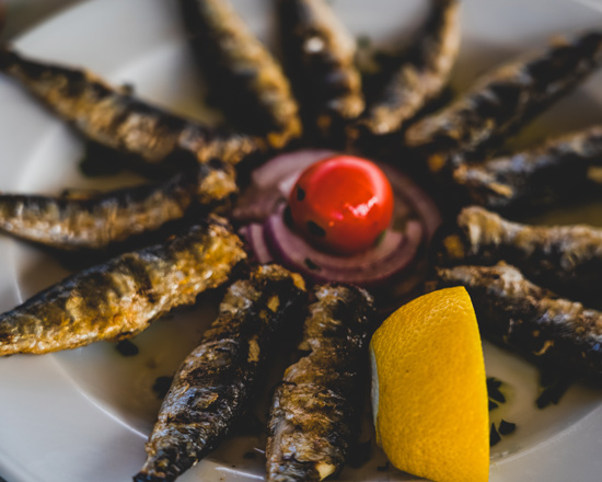 Grilled Sardines With Lemon